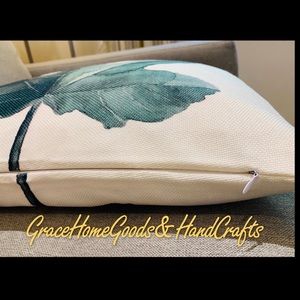 Designed pillow case 18”x18” indoor and outdoor